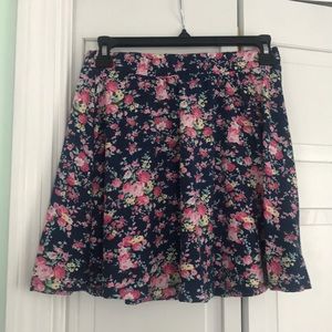 LA Hearts Floral Skirt